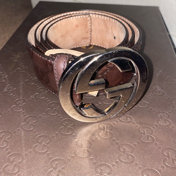 Belt / chocolate - Picture 2 of 2